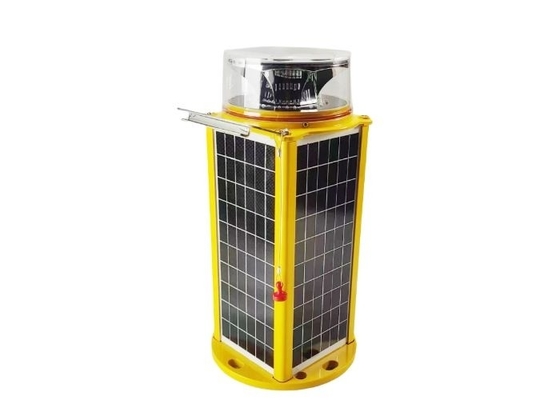 AFS2500S Orta yoğunluklu uygulamalar için güneş enerjisiyle çalışan havacılık engelli ışığı